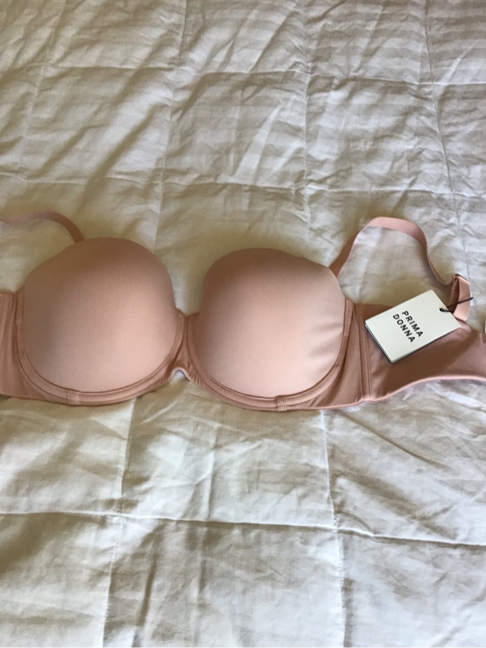 Prima Donna Blush Pink Convertible Strapless Bra